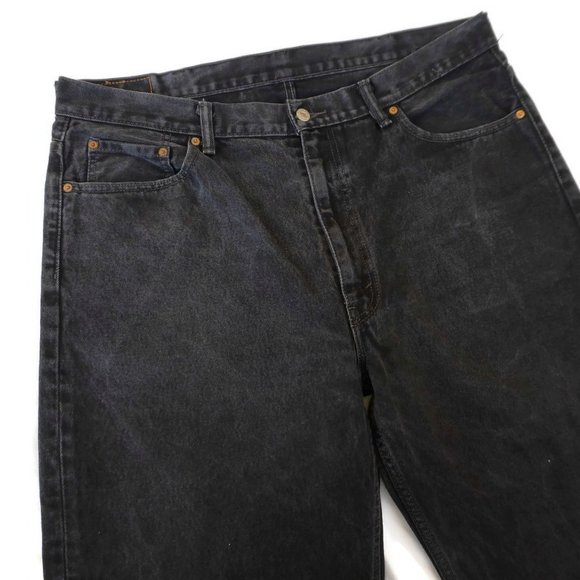 40x32 Levis 550 Washed Black Relaxed Fit 40 x 32 - Picture 3 of 11